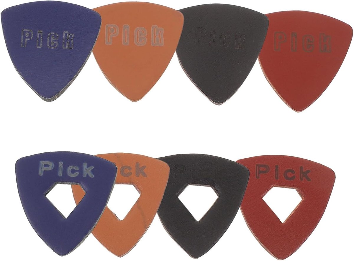 Gitaar Plectrums Set - Ukulele Picks Duim - Muziek Spelen - Ergonomisch Ontwerp - 8 Stuks