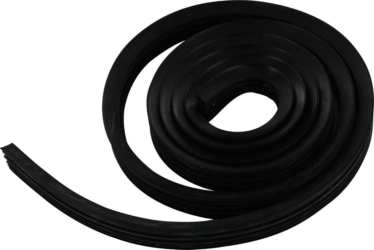 Deurafdichting Vaatwasser - Pakking Rubber - Apparaat Reparatie - Directe Vervanging - Zwart