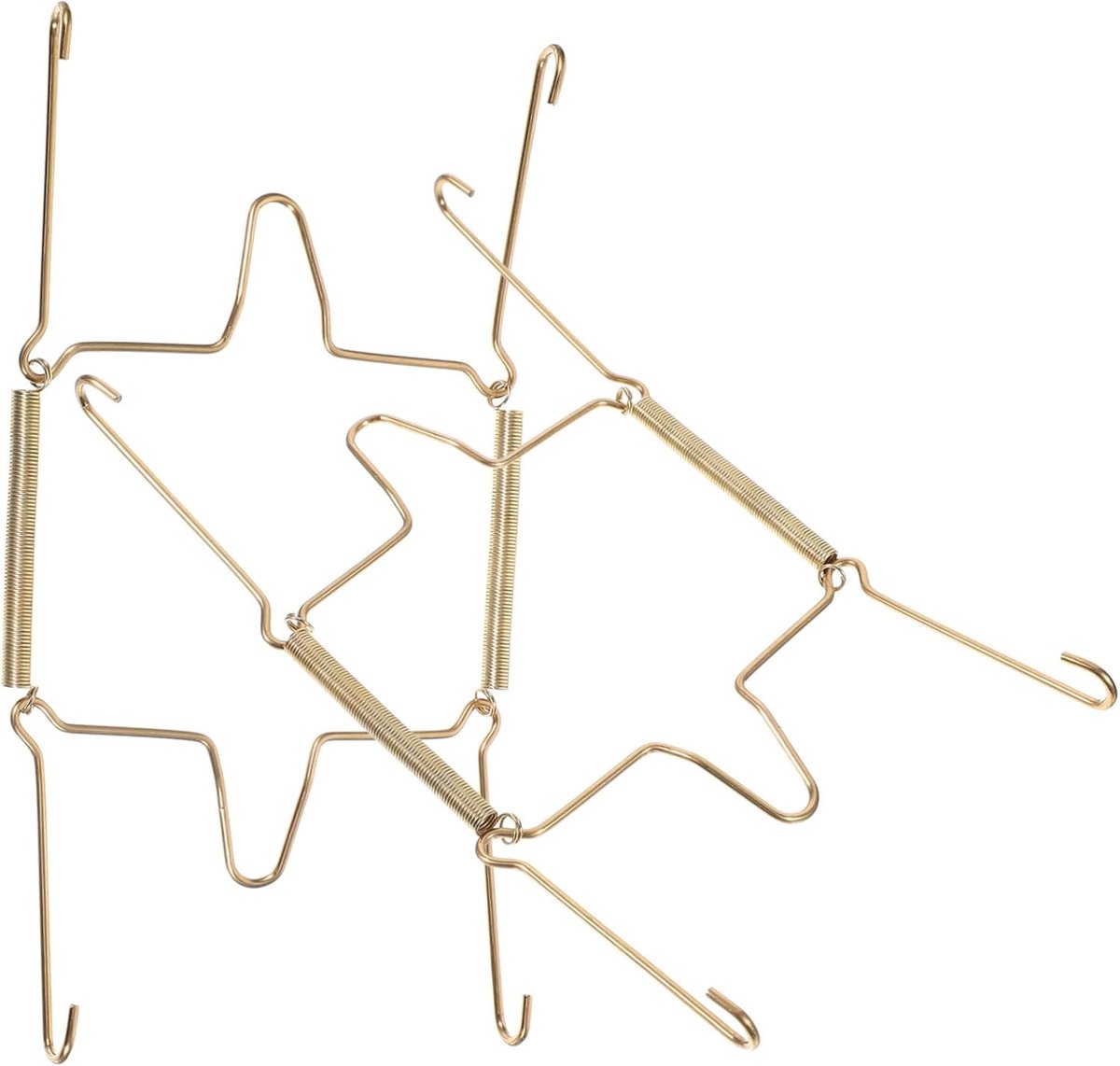 Bordenhanger U-vorm - Decoratie Hanger - Keuken Decoratie - Roestvrij Staal - 10x85x10mm - Goud