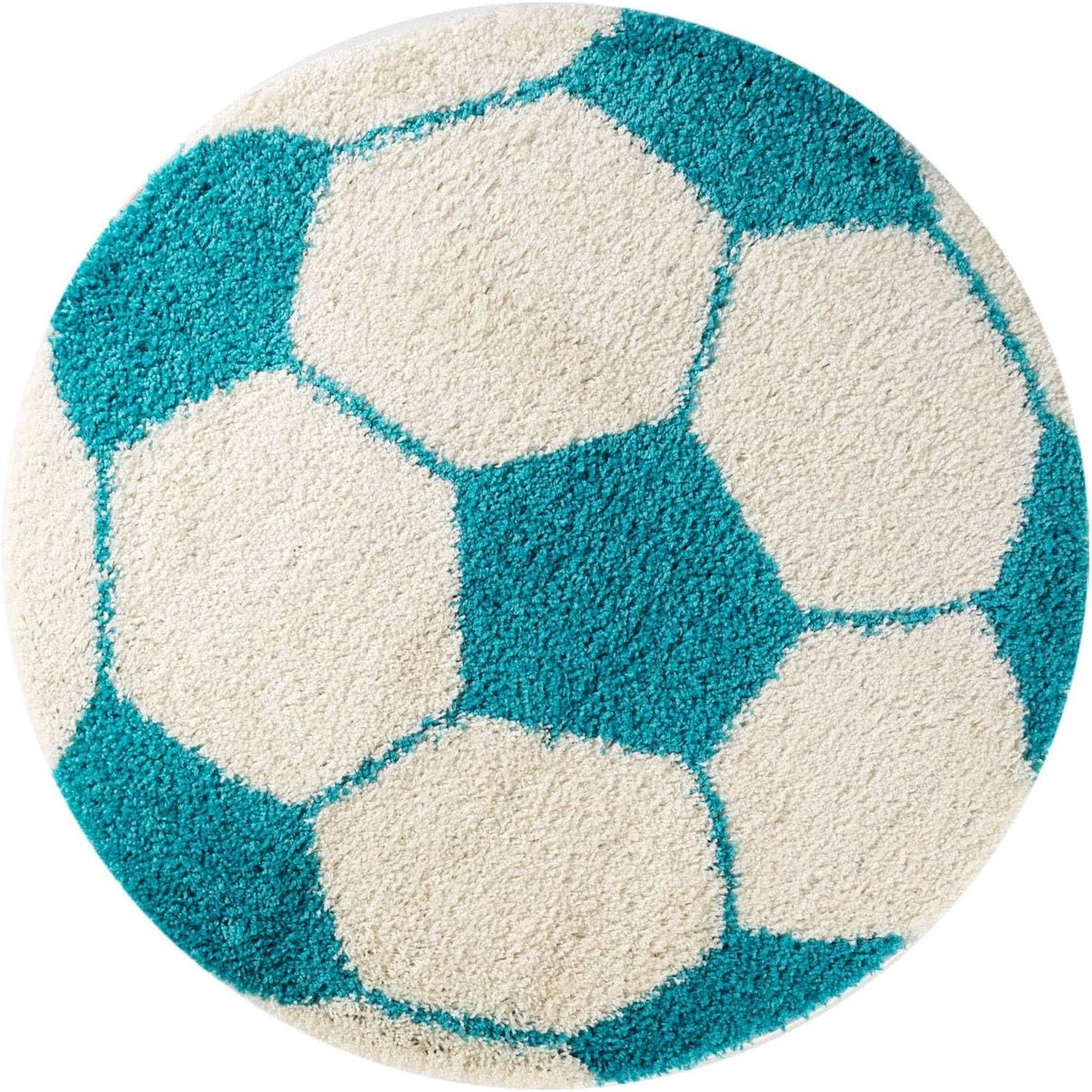 Vloerkleed Kinderkamer - Voetbal Kleed - Spelende Kinderen - Vloerverwarming Geschikt - Di