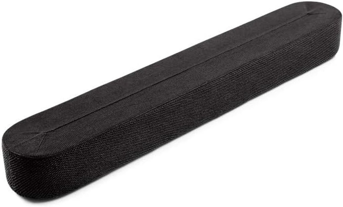 Luidsprekerhoes - Speaker Cover - Bescherming Geluid - Akoestisch Transparant - 65cm Lengte - Grafiet Zwart