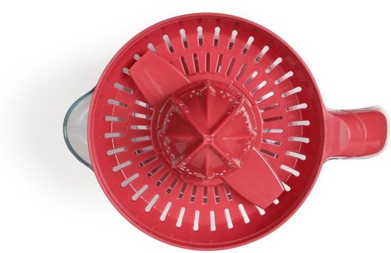 Elektrische sapcentrifuge - LIVOO - DOD131RC - 25 W - 1 grote kegel en 1 kleine kegel - 700 ml - rood van Livoo — afbeelding 3