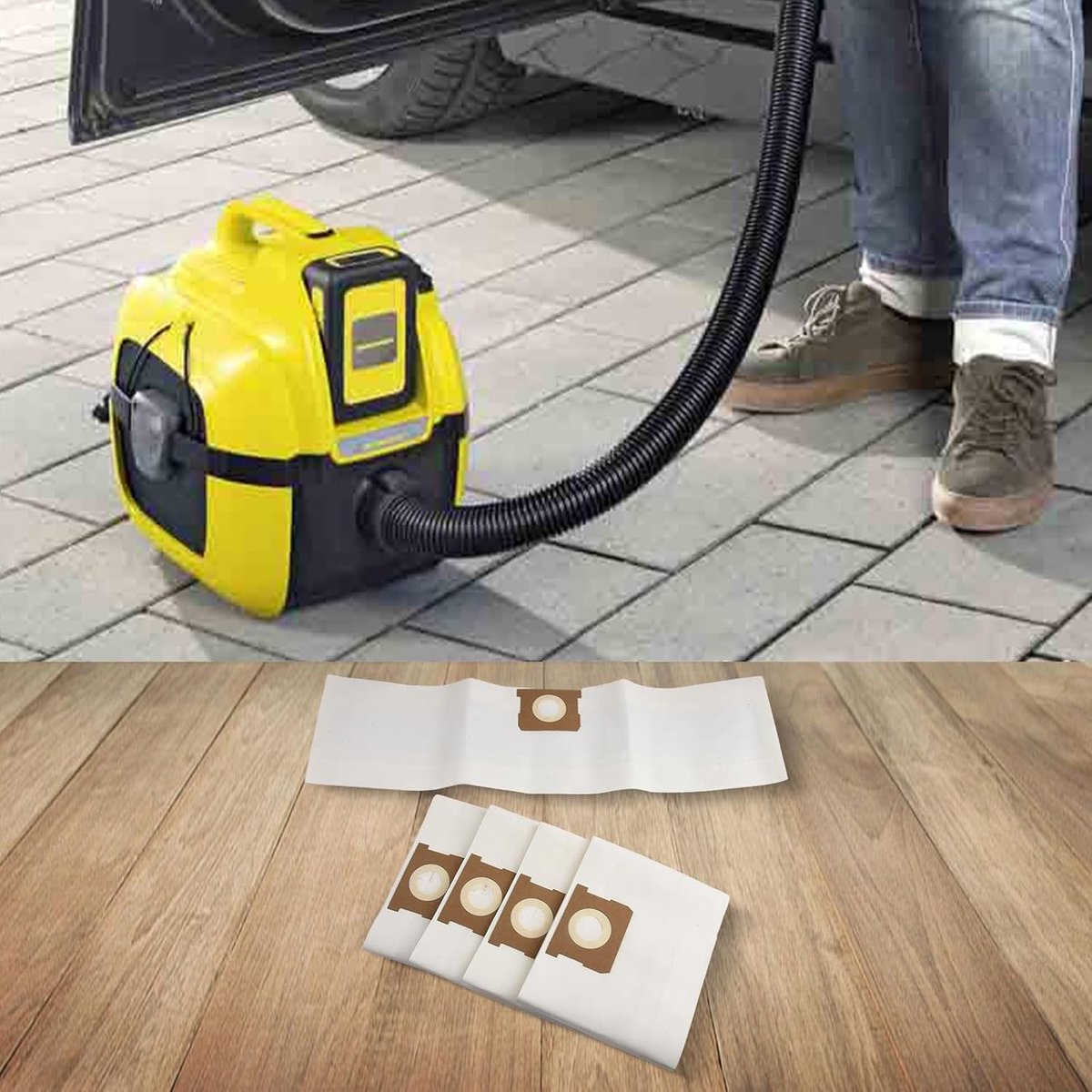 Stofzuigerzakken - Reservezakken - Hygiënisch Schoonmaken - 3L Capaciteit - 30x25x4cm