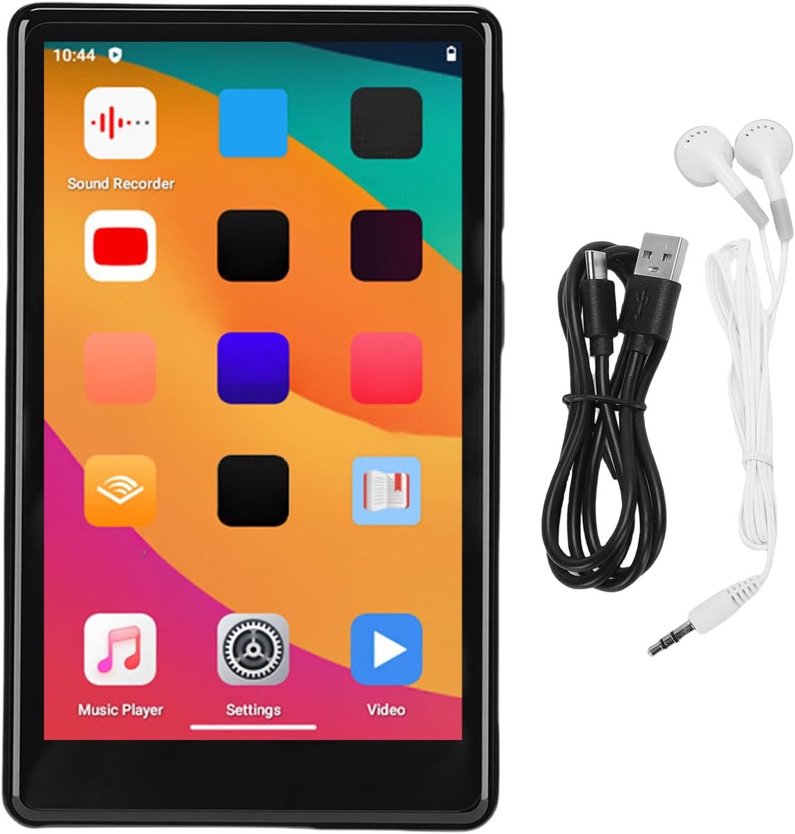 Draagbare Mediaspeler - Muziekspeler Video - Films Muziek Ebooks - 4 inch Touchscreen WiFi - 16GB Uitbreidbaar