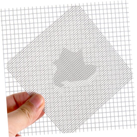 Horren Reparatie - Gaas Stickers - Gaten Dichten - Zelfklevend Gemak - 10x10cm - Zoals Getoond van Merkloos — afbeelding 2