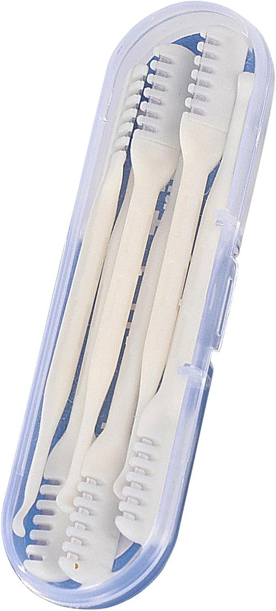 Neushaartrimmer Dubbele Kop - Oortrimmer Reisformaat - Dagelijkse Hygiëne - 360 Graden Reiniging - 82 x 9 mm