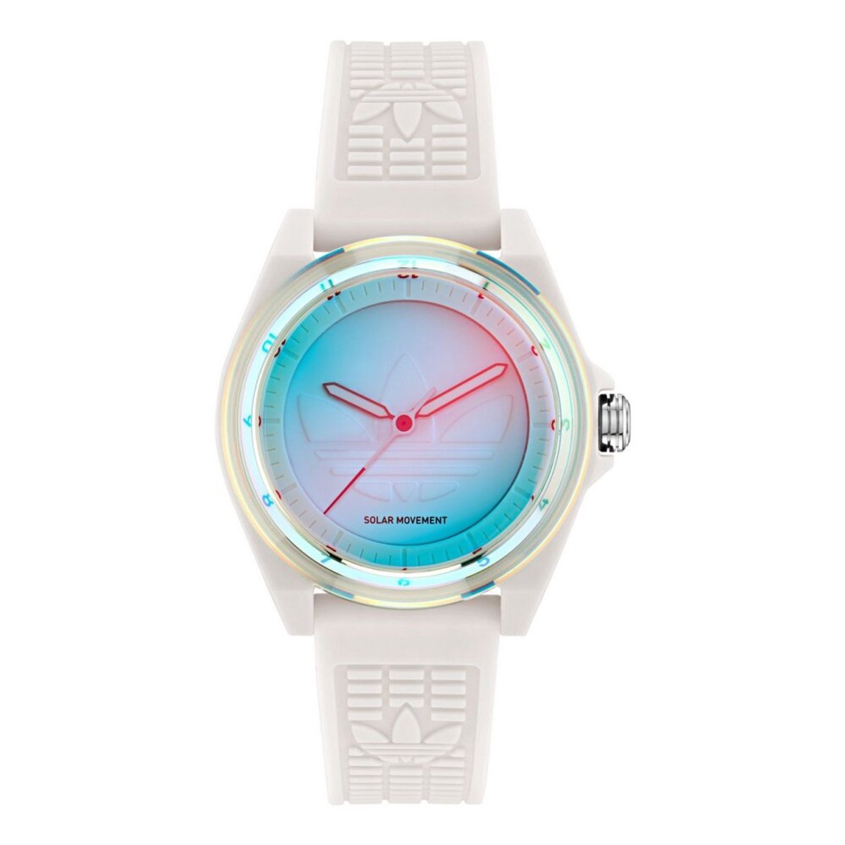 Adidas Originals Project Four Solar AOST25532 Horloge - Resin - Wit - Ø 41 mm