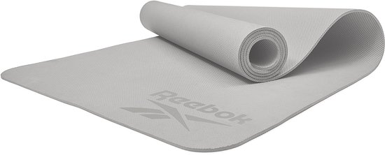 Reebok 4 mm yogamat Pure Grey van Reebok — afbeelding 5