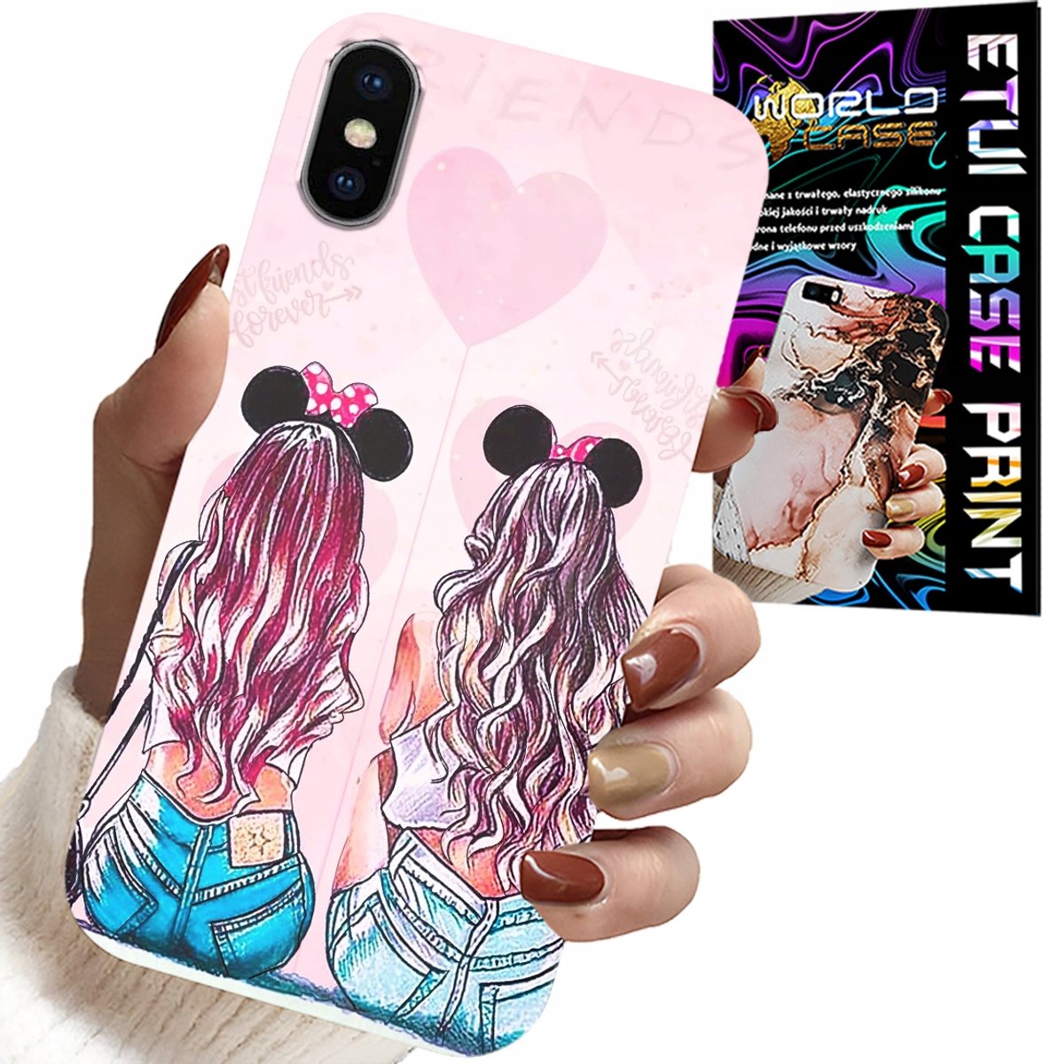 iPhone X / XS hoesje - Ontworpen voor je beste vrienden