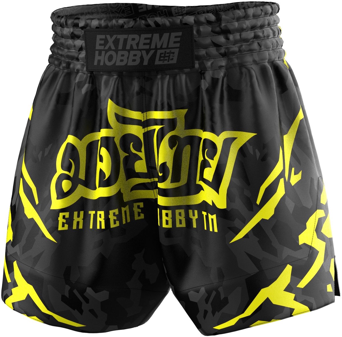 Extreme Hobby Black Panther - Muay Thai Shorts - Lichtgewicht - Sneldrogend - Duurzaam