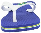 Pantoufles Havaianas Enfants Tongs Brasil Logo Bleu Taille: 23/24