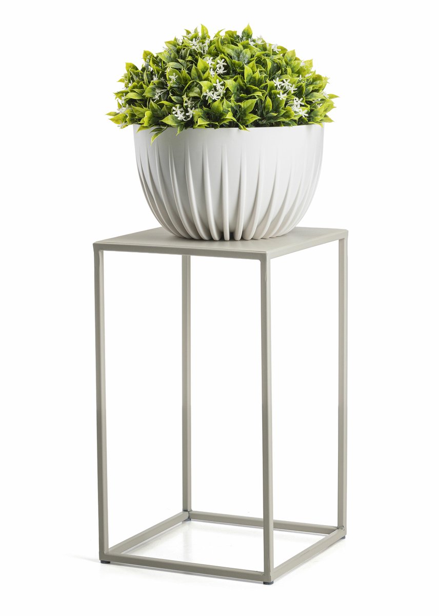 HowHomely Standaard - Plantenhouder - 40 cm - Kasjmier - Loftstijl