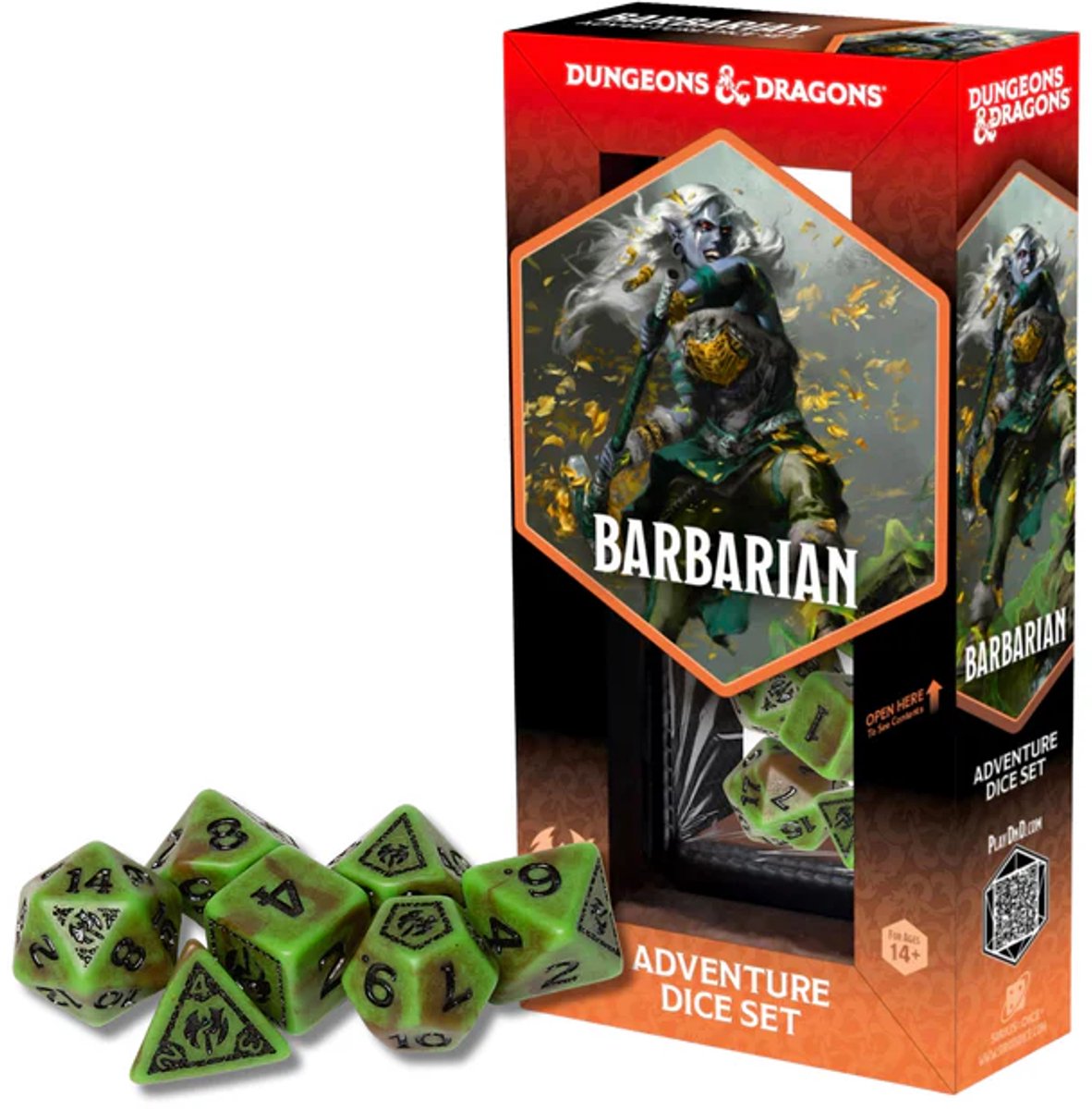 D&D Adventure Dice - Barbarian