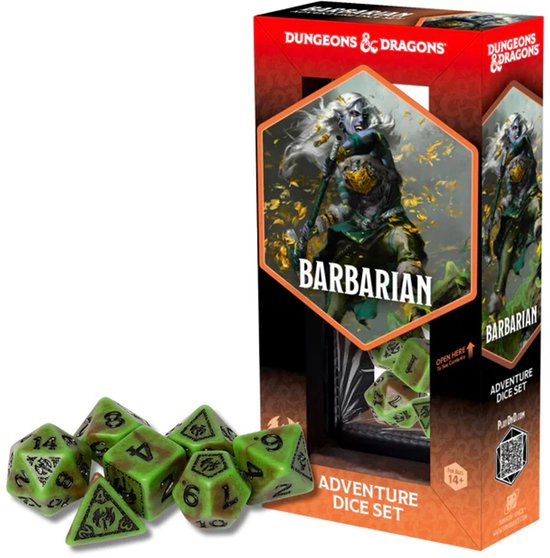 D&D Adventure Dice - Barbarian