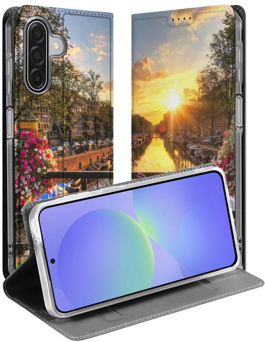 Book Case Samsung Galaxy A17 Amsterdamse Grachten