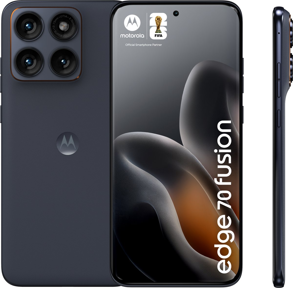 Motorola Edge 70 Fusion 256GB Zwart 5G