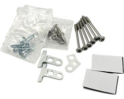 Fixem montageset geschikt voor Bosch Siemens 00612645, 00618833, 00638091 inbouwset vaatwasser bevestigingsset, installatieset
