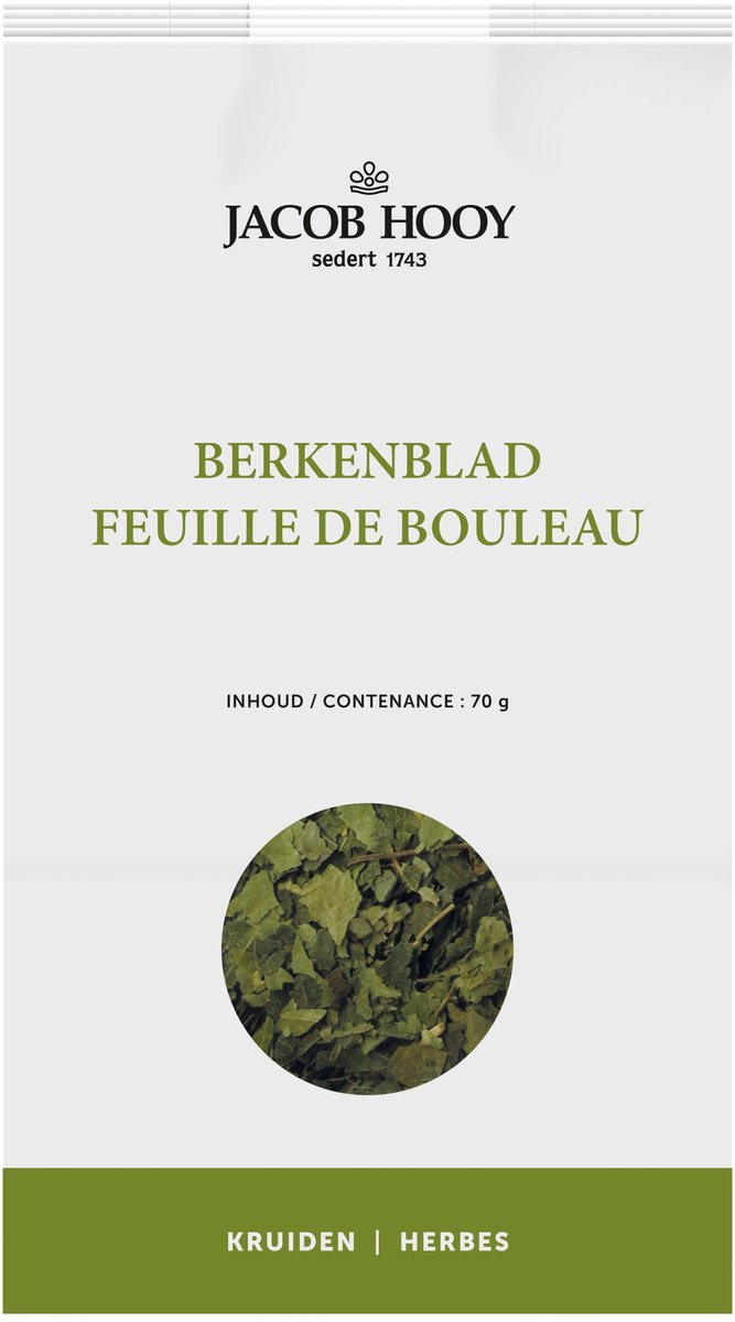 Jacob Hooy Berkenblad 70 Gram