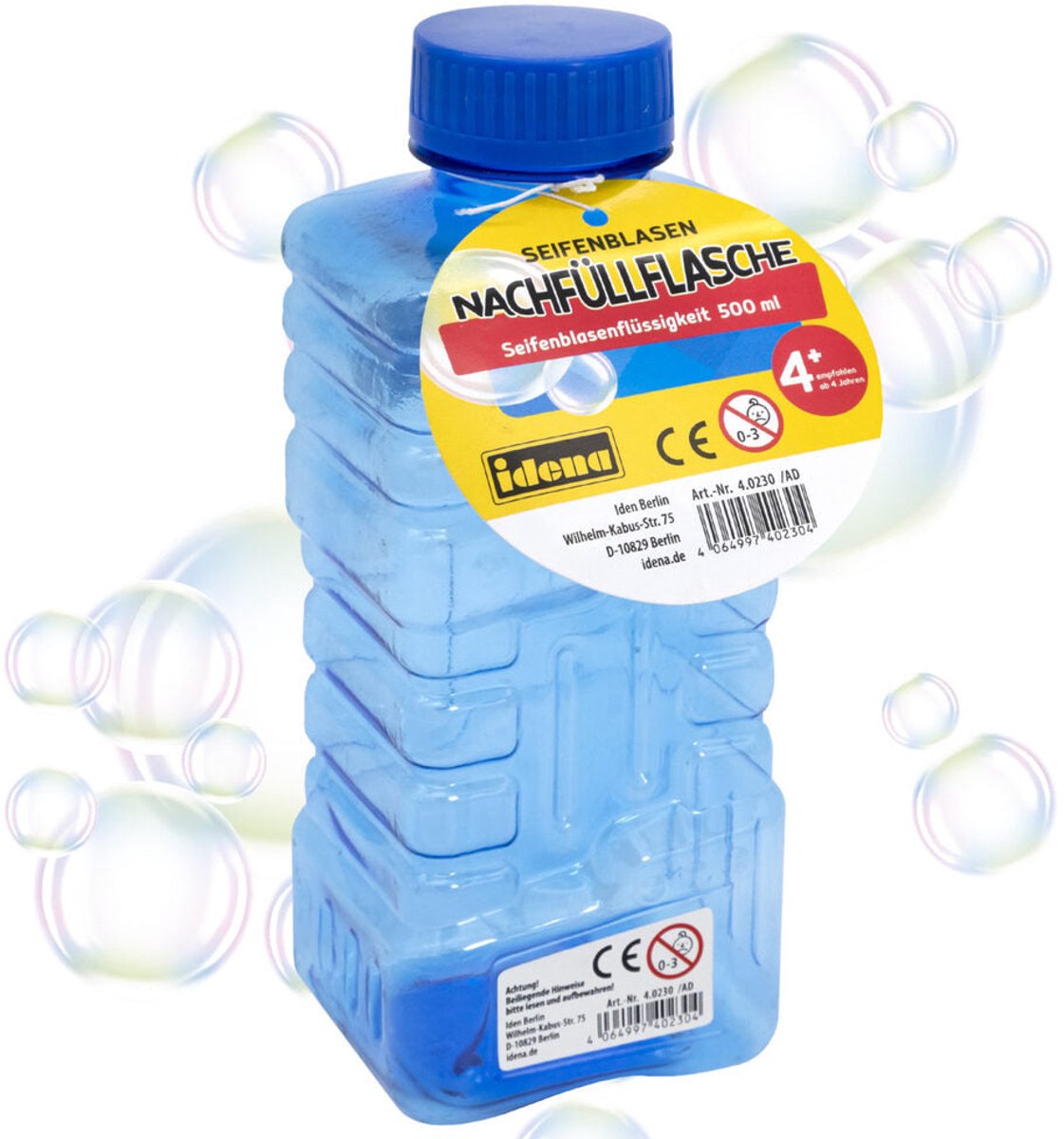 Zeepbellen navulfles 500ml