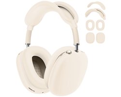 Shieldcase Beschermset geschikt voor Apple Airpods Max 1/2 - Siliconen covers / bescherming - 4 delige set - Hoofdband cover - Oorkap Beschermers & Reishoes - 4 in 1 set - Sterrenlicht