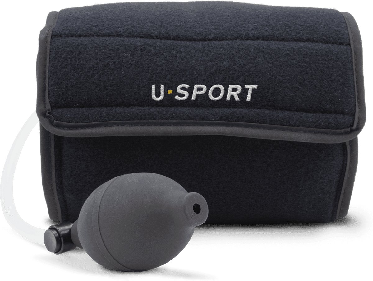 U-Sport Ultimate Recover Lower Leg - Onderbeenbandage - Koudetherapie & Compressie - Zweepslag & Shin Splints - Medisch Hulpmiddel - 1 Stuks - Zwart/ Blauw