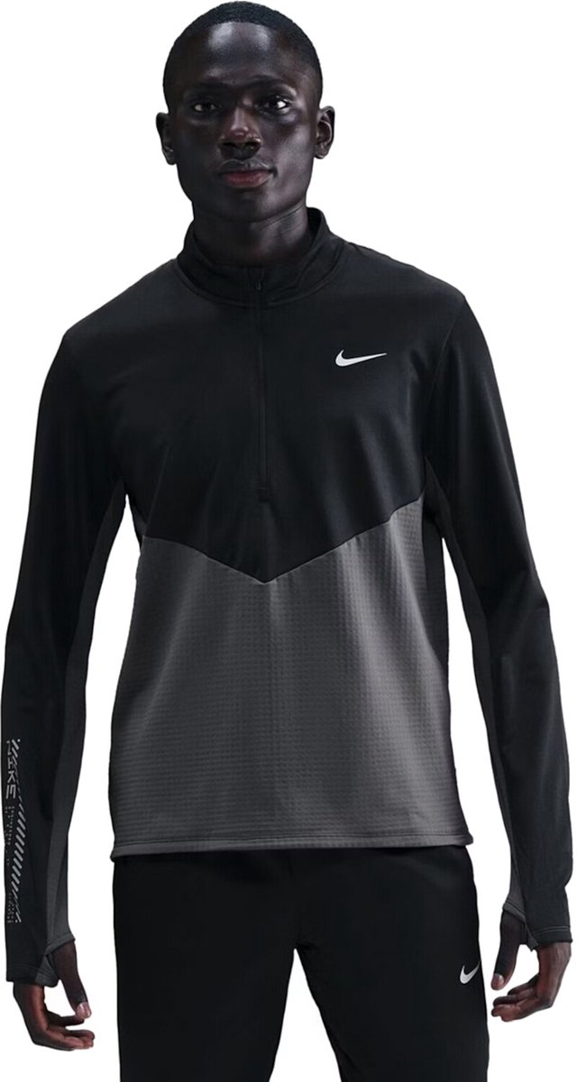 Nike Dri-fit Winterized Pacer Half-zip Heren Top Hv2671-060 Kleur Zwart