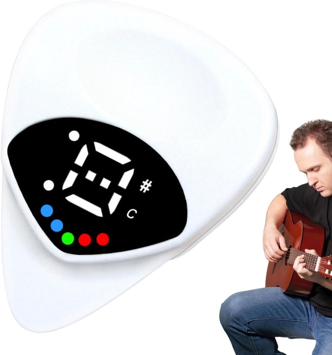 Universele Krachtige 2-in-1 Stemapparaat voor Gitaar, Bas, Ukelele en Banjo