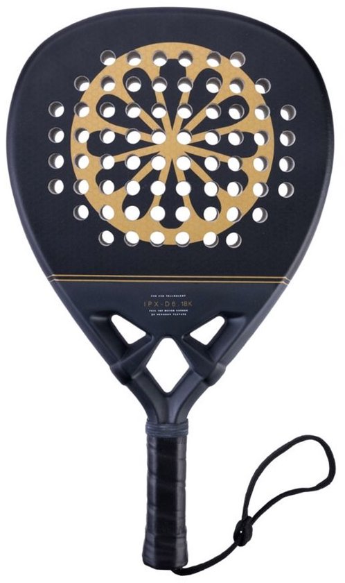 The Indian Maharadja IPX D6.18K Gold - Padelracket The Indian Maharadja IPX D6.18K Gold - Padelracket