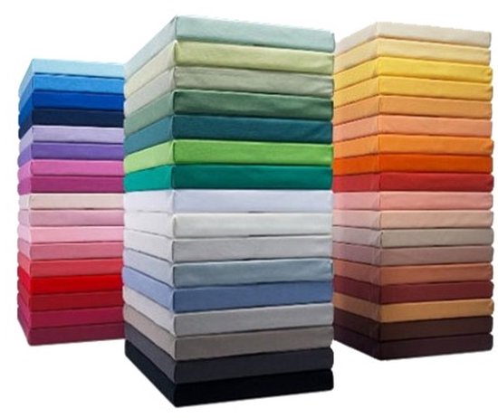 Hoeslaken Jersey Plus-90 / 100 x 200/220-Burgund