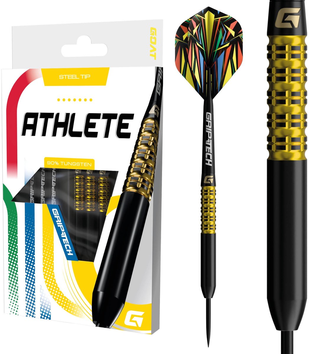 GOAT Athlete Yellow 90% - Dartpijlen