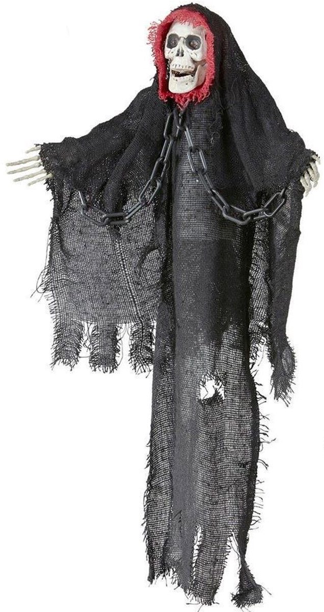 Geanimeerde Halloween Magere Hein 46cm