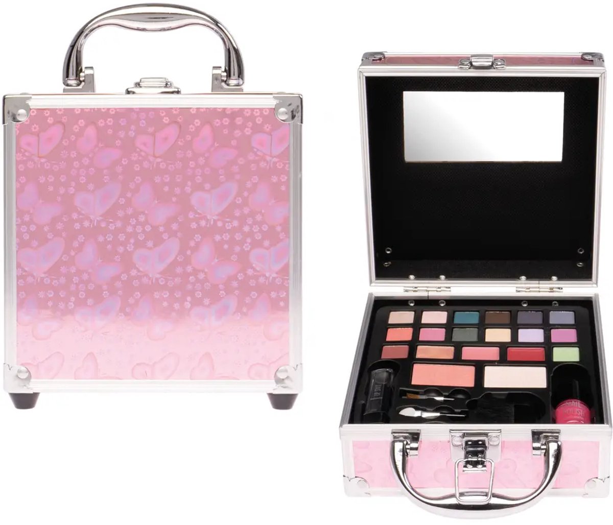 Vedes make-up koffer speelgoedset - Kosmetikkoffer Schmetterling mini.