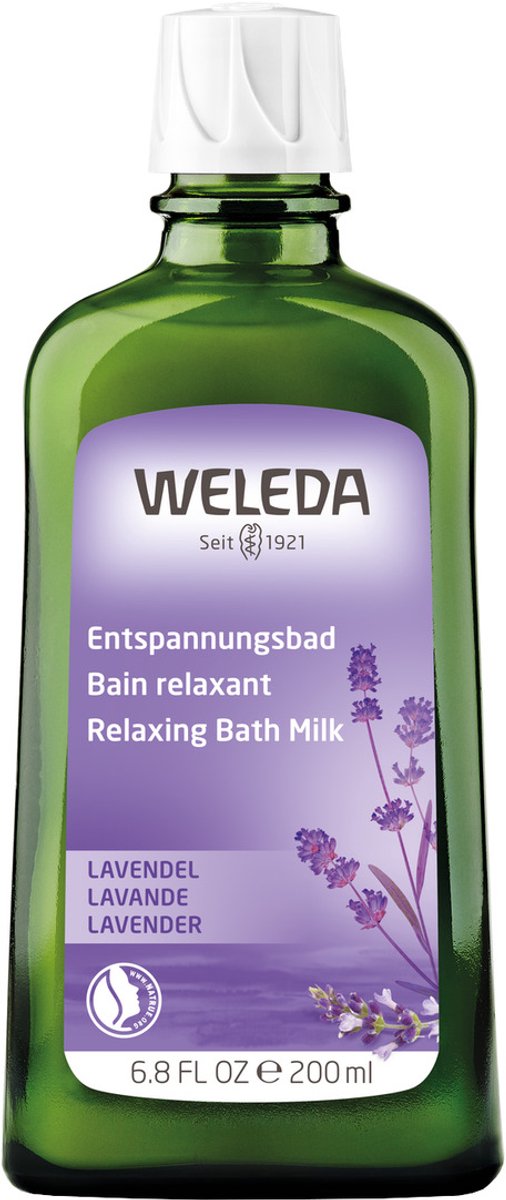 Bol.com WELEDA Lavendel Ontspanningsbadmelk - Lavendel - Ontspant & Brengt Tot Rust - Geschikt Voor Bubbelbaden & Balneotherapie... aanbieding