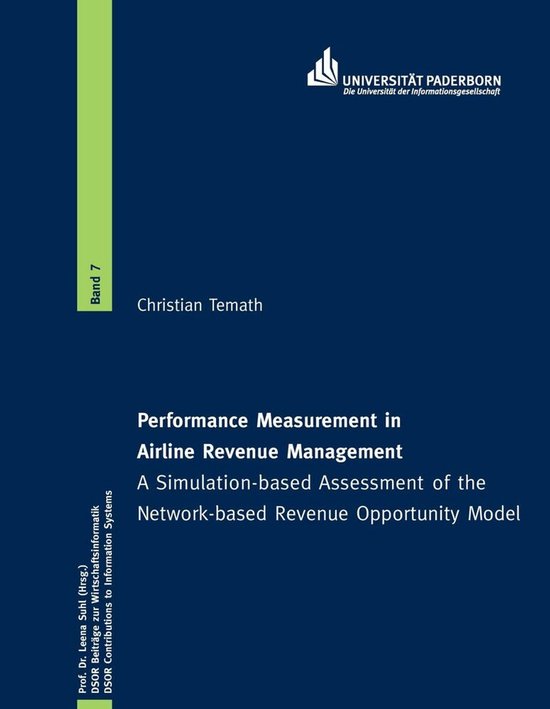 Performance Measurement in Airline Revenue Managment - cover