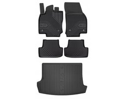 Frogum Volkswagen T-Roc vanaf 2017 - Mattenset & Kofferbakmat - Hoge Laadvloer - TPE - 4 cm Rand - No.77 + DryZone