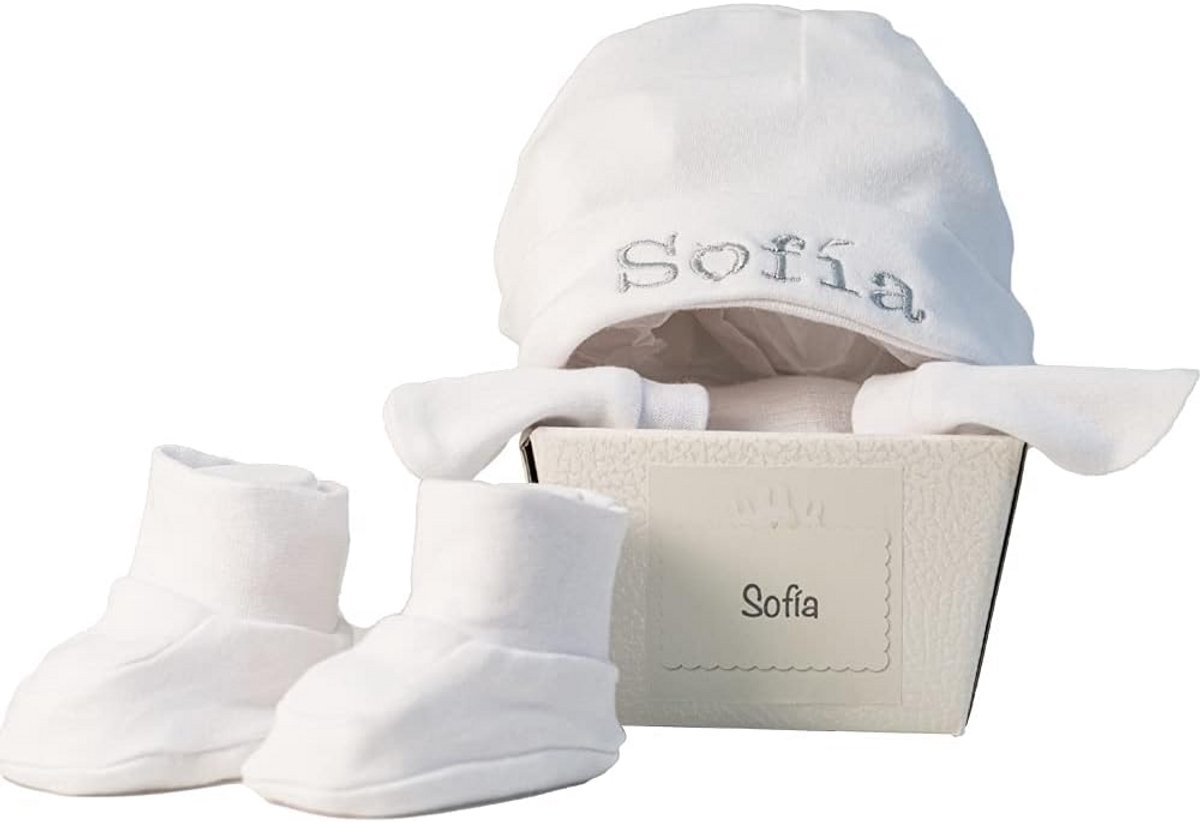 Babyset Pasgeboren Accessoires Mutsje Schoentjes Wanten Katoen