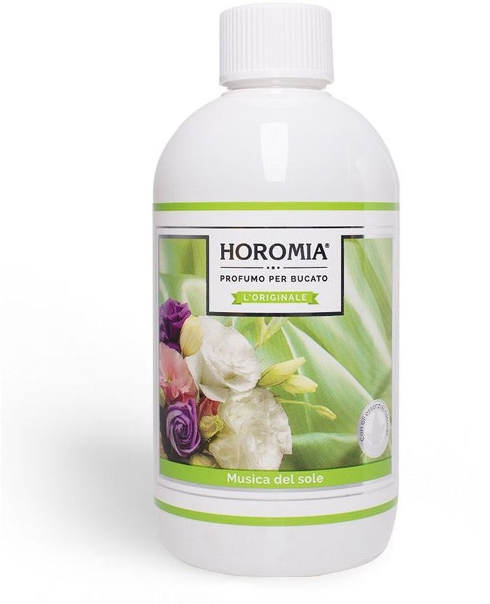 Horomia Wasparfum Musica-del-Sole - 500ml - Geur bij de Was - Parfum voor de Was - Wasgeurtje