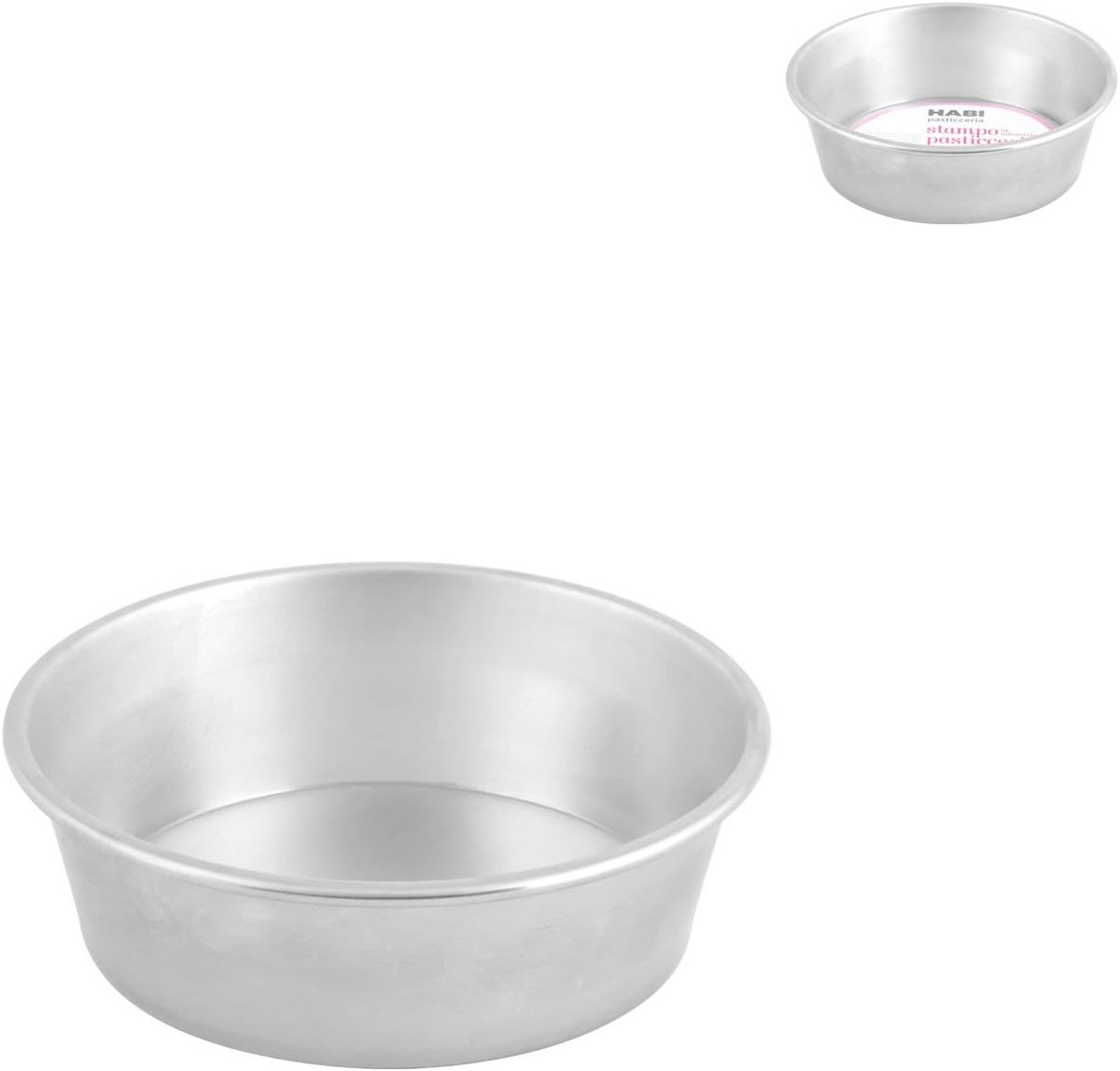 Vierkante Taartvorm Aluminium Ovenbestendig 20x20x6 cm Bakvorm