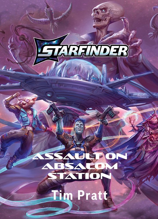 Starfinder Fiction- Assault on Absalom Station - cover