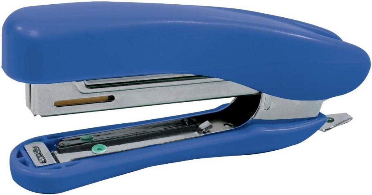 Compacte Blauwe Nietmachine voor Thuis en Kantoor