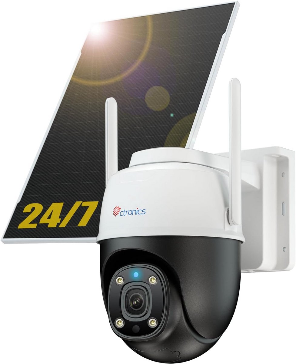 4G Buiten Bewakingscamera 3MP HD Draadloos voor Veilige Monitoring