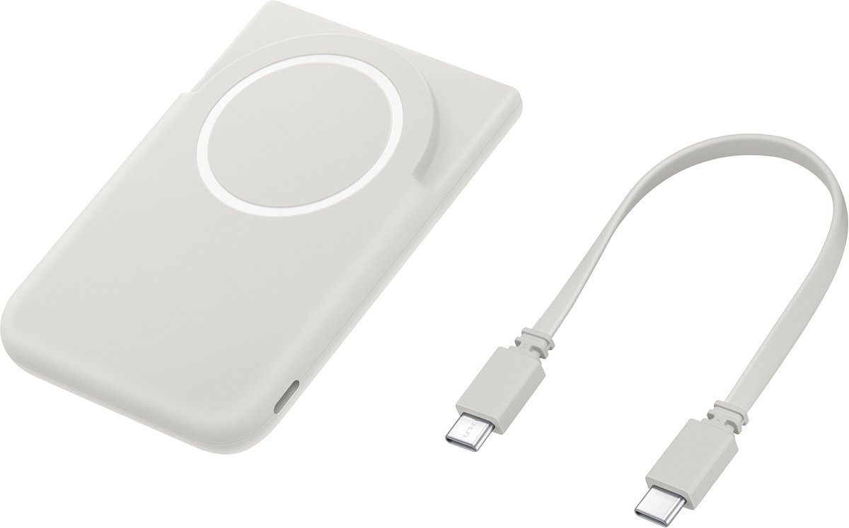 Samsung Magnet Powerbank 5000 mAh USB C Grijs - afbeelding 3