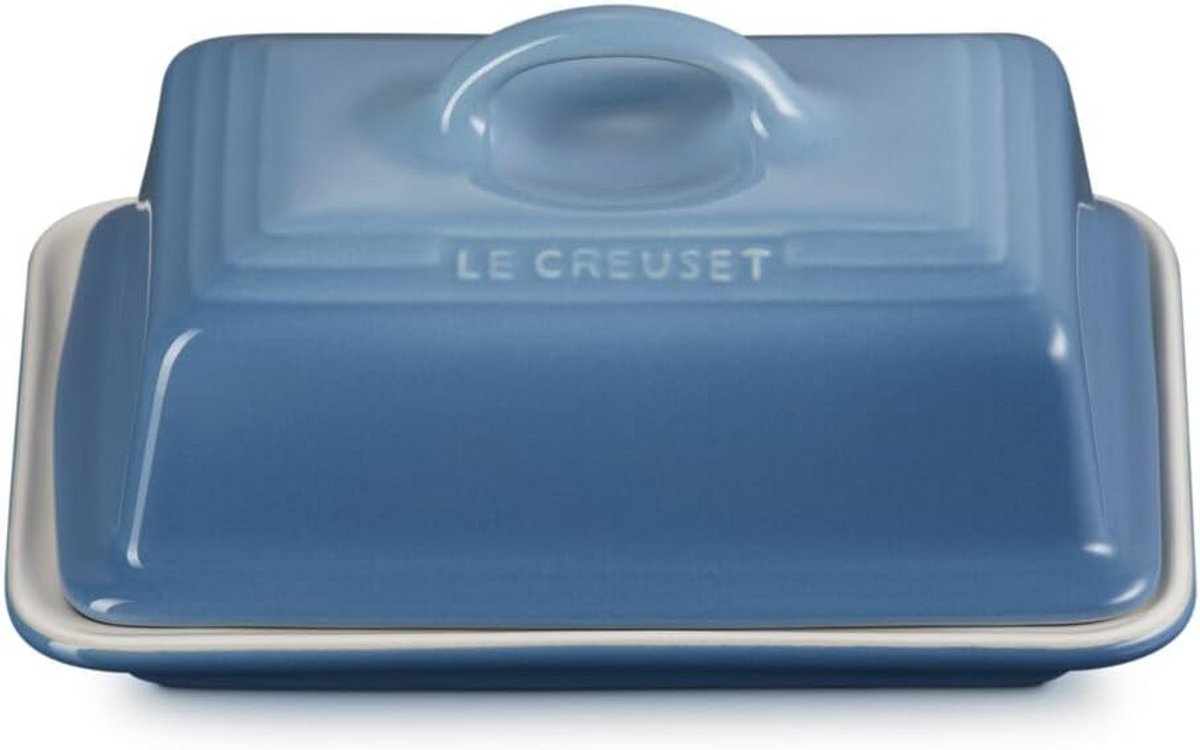 Aardewerk Botervloot 17 cm Blauw