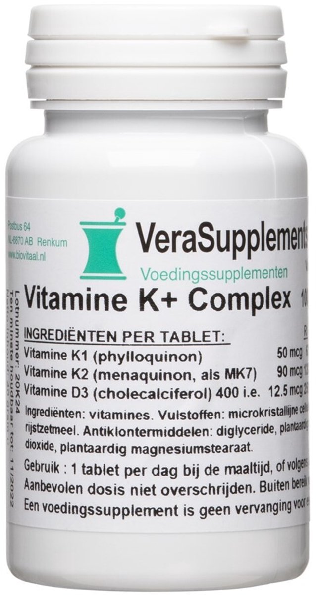 BIOVITAAL VIT K PLUS COMP