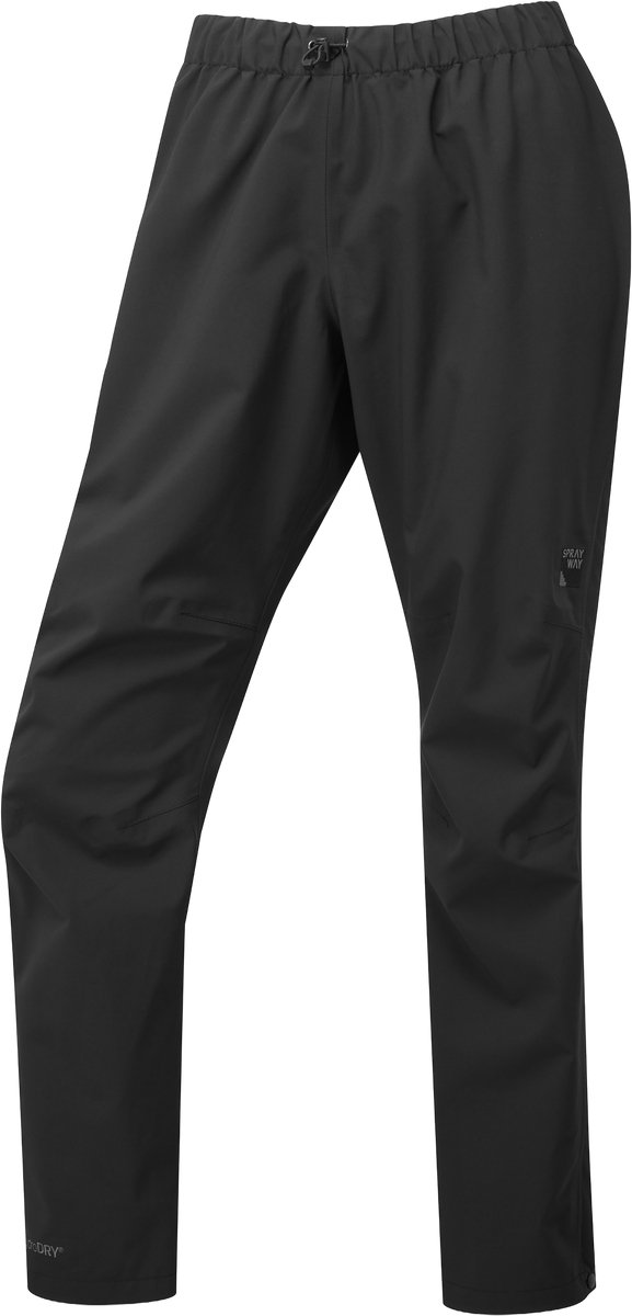 Sprayway Alluvial Regenbroek Dames - Dames Waterdichte broek - Black