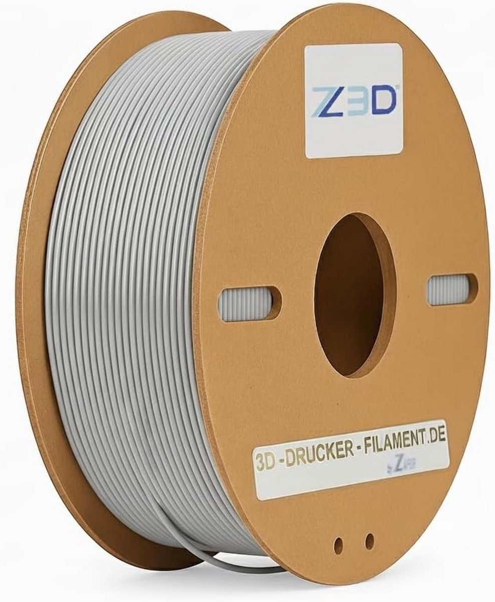PETG+ Filament voor 3D Printer 1,75mm 1kg Grijs-Licht
