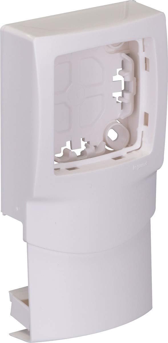 Dubbel opbouwmontageframe voor schakelaars en stopcontacten, 16 mm diep