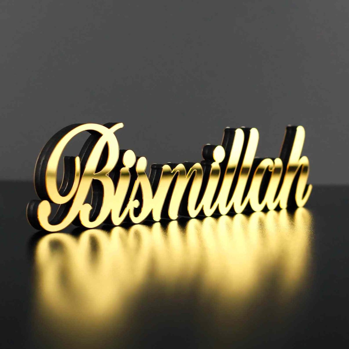 Bismillah - Alhamdulillah - Islamitische Decor - Ramadan Cadeau - Latijnse kalligrafie - Eid Cadeau - Ramadan