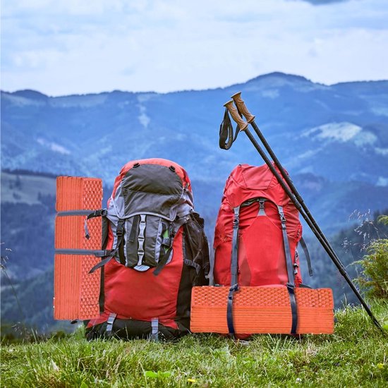 Opvouwbare Schuim Camping Slaapmat Ultralicht Waterdicht voor Wandelen en Backpacken van Merkloos — afbeelding 4
