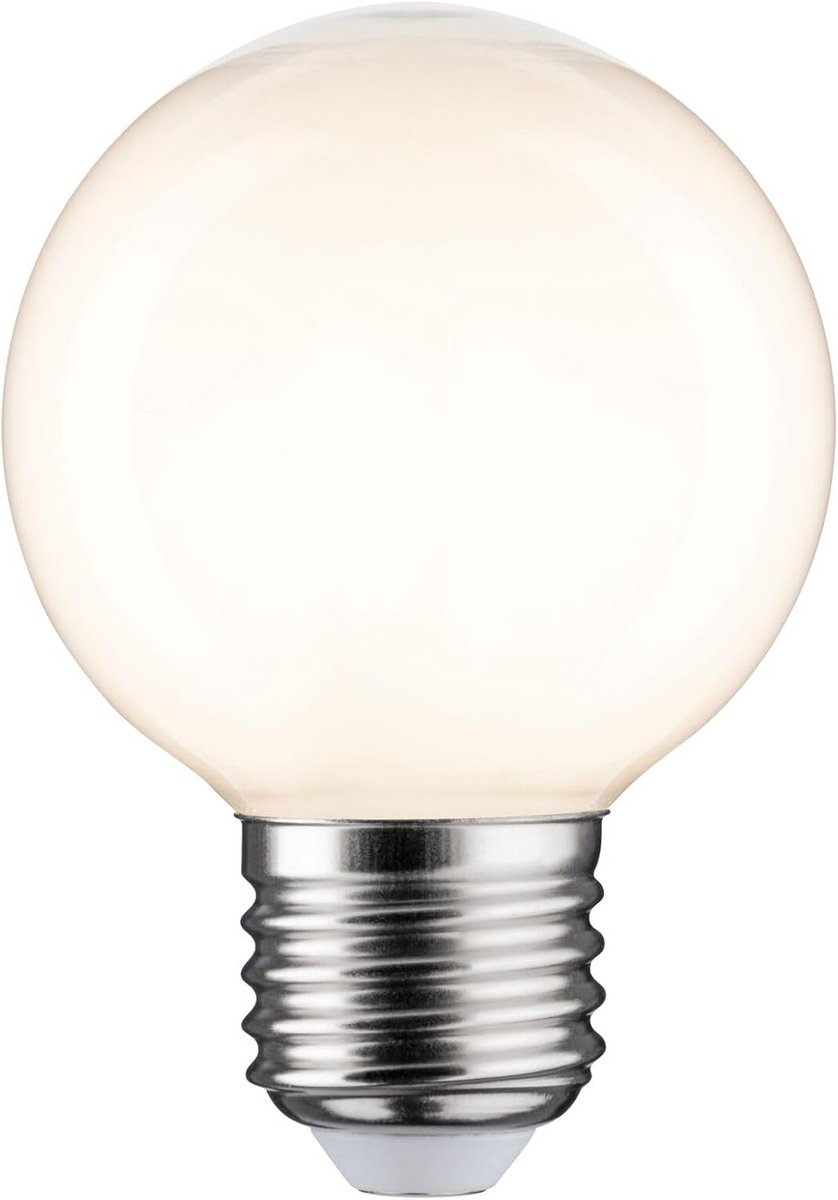Grote LED Filament Lamp Bol G60 E27 7W Dimbaar Opaal Glas Warm Wit Licht